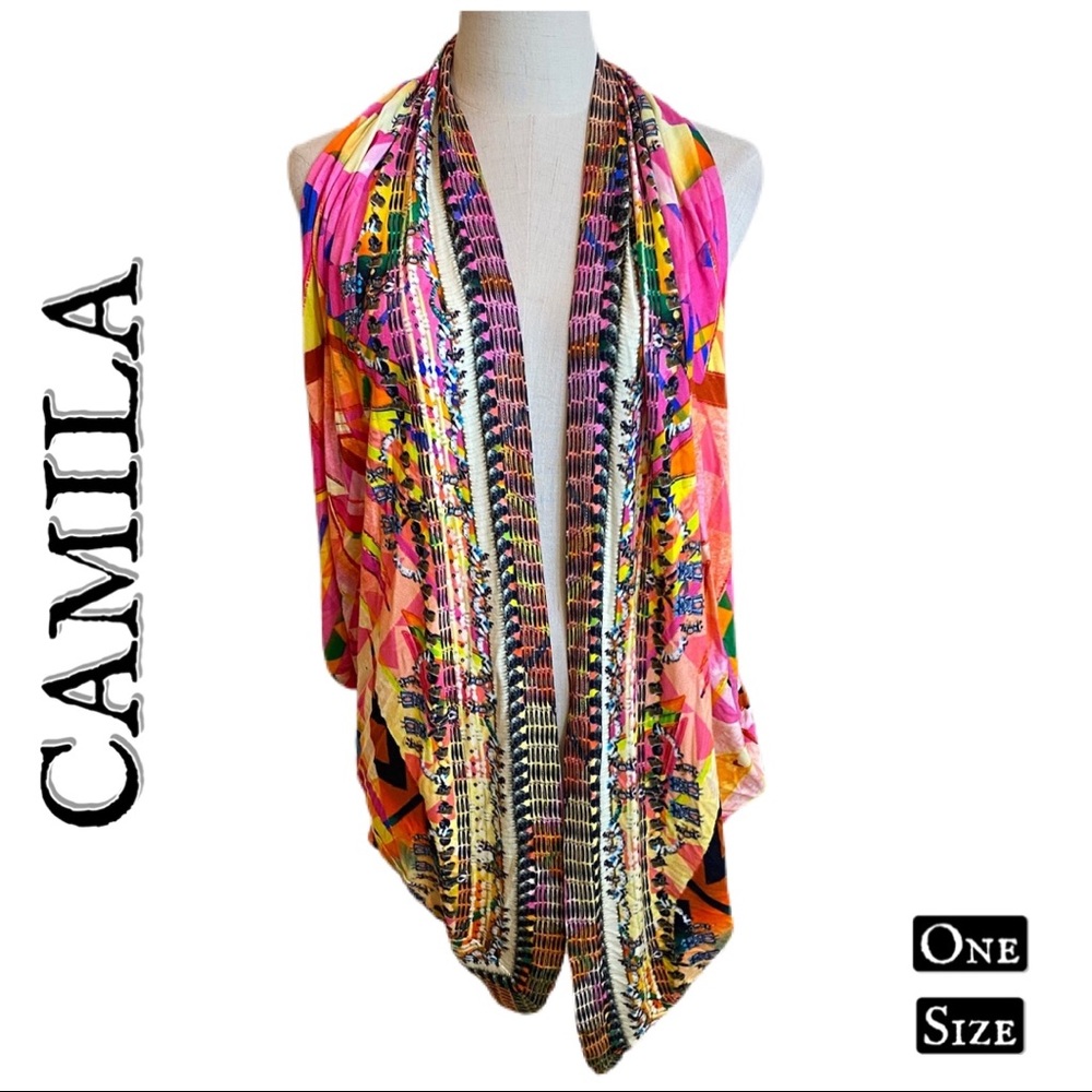 Camila Butterfly Style Drawstring Vest - No Size Tag